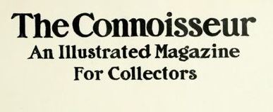The Connoisseur Header